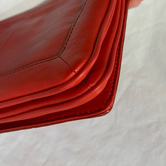 J. CREW Tillary Purse Crossbody Clutch Poppy Red - Picture 10 of 14